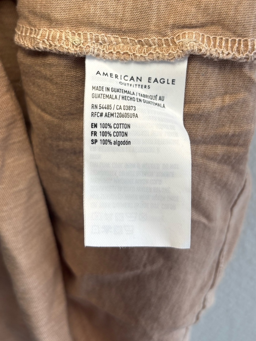 American Eagle Skeleton Graphic Shirt - Picture 6 of 6